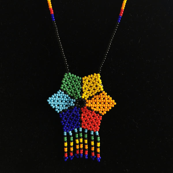 Multicolor Peyote Necklace