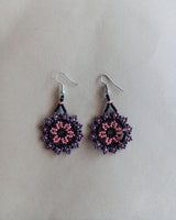 Purple Earrings