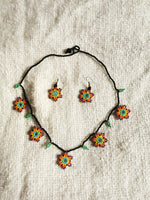 Spring Necklace and Earrings